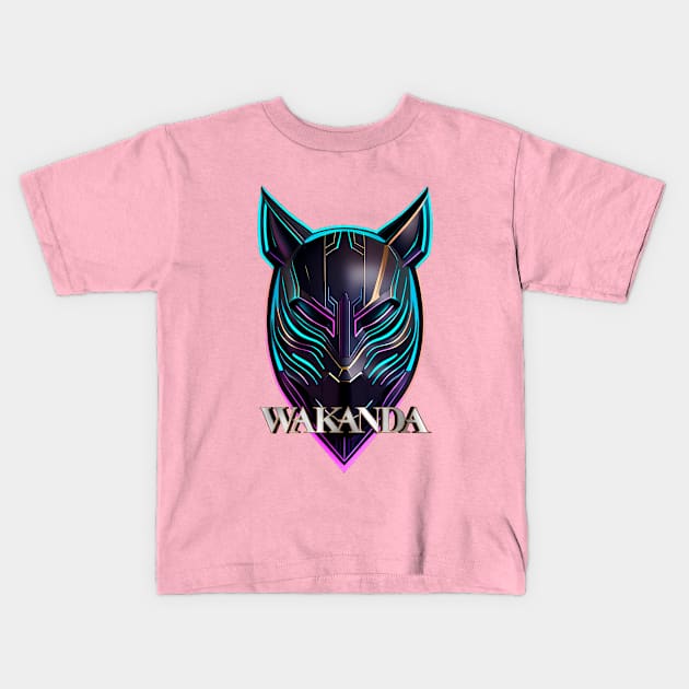 wak-waka Kids T-Shirt by ajou